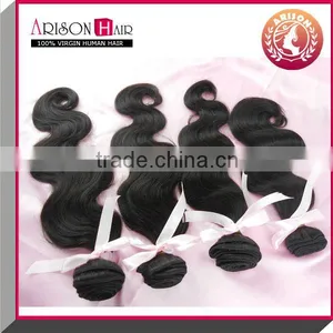Best Sale Cheap Body Wave Brazilian 100% Virgin Raw Unprocessed Hair thumbnail-1