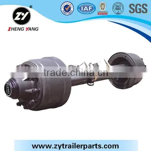 Light Duty Trailer Axle by Zhengyang Factory thumbnail-1
