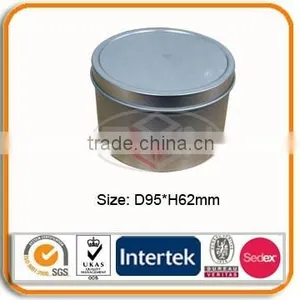 Plain Round Tin Box for Chocolate Candy Packaging thumbnail-1