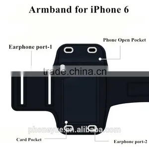 Fashion Sports Gym Running Waterproof Touchable Arm Band For IPhone 6 Plus thumbnail-5