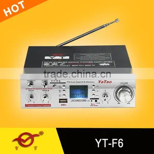 5 Channel Usb Mixer Amplifier YT-F6 With Karaoke Support FM/MIC/TF/USB thumbnail-5