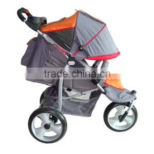 #4012 One Hand Folding Baby Jogger Big Wheel Stroller With Travel System thumbnail-2