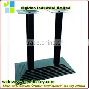 HS-A072B Restaurant Table Legs Antique Cast Iron Table Base One Leg Table thumbnail-1