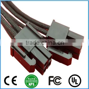 8Pin Male to Female PSU Extension Cable Sleeved thumbnail-3