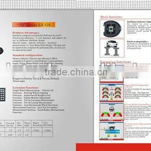 **SX-G8 3d Car Wheel Align Machine With CE Certificate thumbnail-1