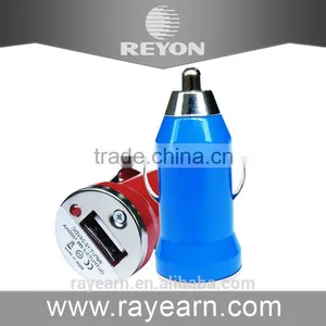 REYON 5V 1A Single Usb Bullet Car Charger for HTC,xiaomi thumbnail-4