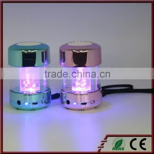 Wireless Rechargeable Mini Portable Bluetooth Speaker With LED Light thumbnail-3