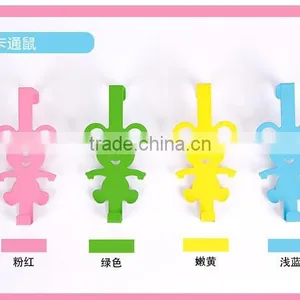 J202 Decorative Wholesale Cartoon Coat Wall Hook thumbnail-3