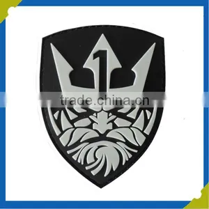 Custom Individual 3D Soft Embossed Minitary Sword Pvc Rubber Patchs thumbnail-2
