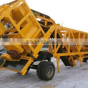 CE New Condition Commercial Portable Mobile Concrete Batching Plant for Sale thumbnail-1