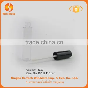Best Sale Hyaline Cylinderical Private Label Plastic Empty Lip Gloss Tube thumbnail-2