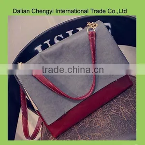 Wholesale Fashionable Girls pu Shoulder Bag With Safe Ladle Cover Closure thumbnail-1