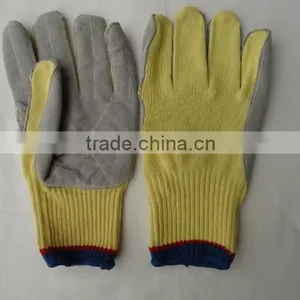 [Gold Supplier] HOT ! Kevlar Welding Gloves Leather thumbnail-1