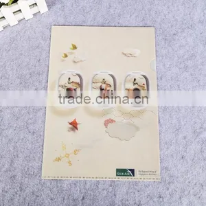 Business Promotional Polypropylene Plastic L Shape Folder Envelope File Folder pp Plastic Expandable File Folders thumbnail-3