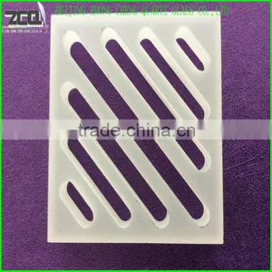 Quartz Glass Plate With Groove thumbnail-6