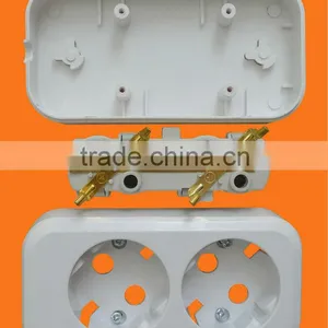 Europe Style Extension Power Strip With Grounding (E8002E) thumbnail-1