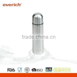 Thermal Double Wall Stainless Steel Vacuum Flask With Push Button Cap thumbnail-1