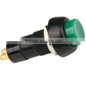GREEN ROUND PUSH BUTTON SWITCH thumbnail-1