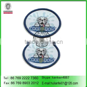 Cheap Custom Iron Woven Badge thumbnail-1