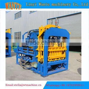 QT4-15 Concrete Brick Plant in India Construction Tools Equipment thumbnail-5