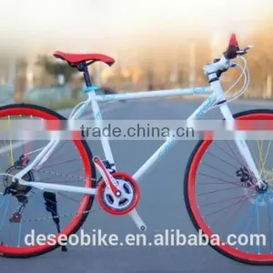 2016 New Style Fixed Gear Bike Single Speed Bicycle thumbnail-2