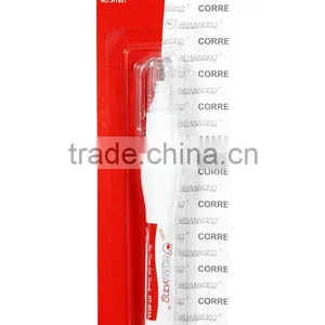 Fast Drying Metal Tip Liquid Corrector 7ml Correction Pen in Blister Card (HY-603A) White Correction Fluid thumbnail-1