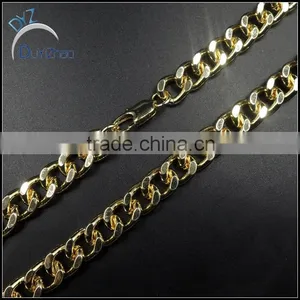 Hip Hop Gold Cuban Link Chains thumbnail-1