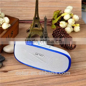 New Arrival Unique Peanut Shape Wireless Portable Music Speaker With Handsfree FM Radio thumbnail-2