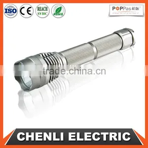 POPPAS F8 T6 10w High Powerful Reflector Rechargeable Led Flashlight thumbnail-1