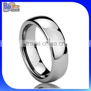 Cheap High Quality Stainless Steel Mirror Polished Mens Ring Stainless Steel Comfort Fit Wedding Bands Ring thumbnail-2