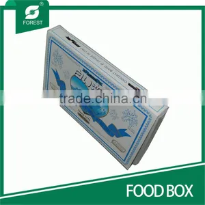 BOOK SHAPE RECTANGLE CARDBOARD FOOD PACKAGING BOXES WITH CUSTOM PRINTING AND LOGO thumbnail-3