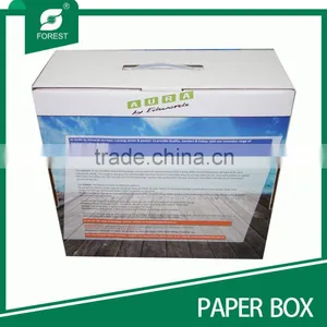 TRIANGLE GIFT PACKING BOX WITH HANDLE thumbnail-2