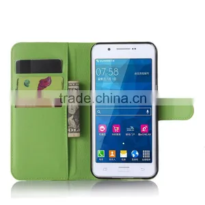 Luxury Leather Mobile Phone Case Leather Flip Cover Universal Case For Samsung A8 thumbnail-3