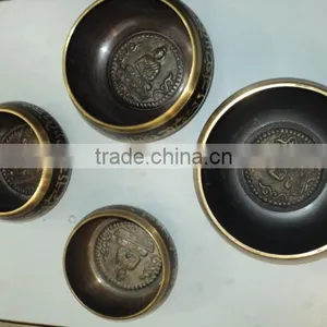 Brass Tibetan Singing Bowls Fromindia thumbnail-1