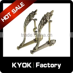 KYOK Stylish Wrought Iron/aluminum/stainless Steel Curtain Pole Brackets,bedroom Decoration Curtain Brackets Accessories thumbnail-5