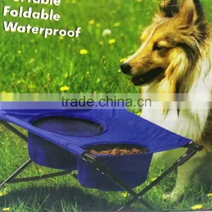 Foldable Dog Travel Diner Travel Pet Food Water Bowl thumbnail-2