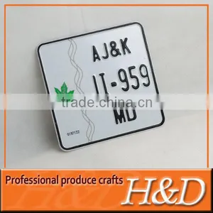 Custom Size Reflective Aluminum License Plate thumbnail-2