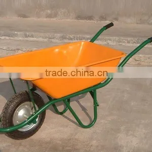 Heavy Duty Plastic Tray WheelbarrowWB6401 thumbnail-2