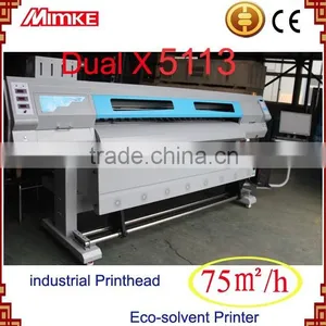 High Speed Senior 1.9 m Indoor Digital Industrial Inkjet Printer With Industrial 5113 Head thumbnail-2