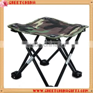 Custom LOGO Outdoor Portable Metal Solid Stool for Fishing thumbnail-5
