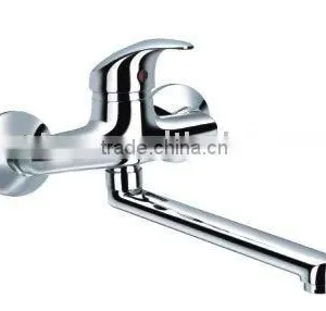 Single Lever Mural Sink Mixer thumbnail-1