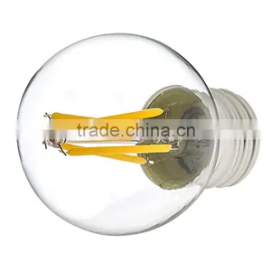 LED Filament Bulb CE Certificated E27 4w Led Filament Golf Ball Bulb thumbnail-4