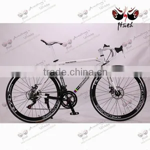 SNOW White Aluminum Alloy Frame 700c Road Racing Road Bicycle thumbnail-2