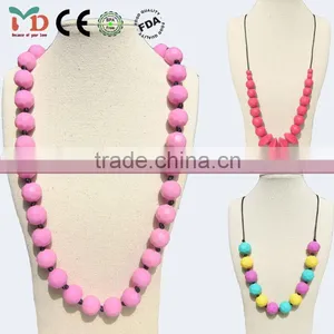 China Manufacturer BPA Free Silicone Necklace/Fashion Necklaces 2014 thumbnail-1