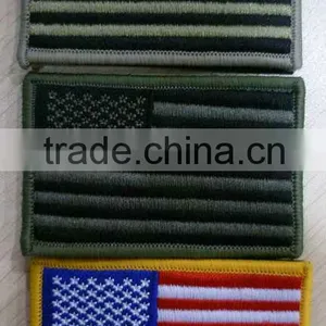 Embroidery USA/American National Flag Patch thumbnail-1
