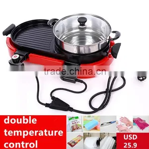 Electric Bbq Grill With Hot Pot,bbq Machine,hot Pot,electric Hot Pot,electric Hot Pot Grill, thumbnail-2