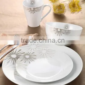 Royal White Porcelain Tableware thumbnail-1