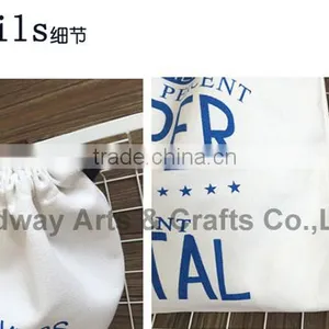 Wholesale Top Quality Custom Printing Canvas Drawstring Bag thumbnail-6
