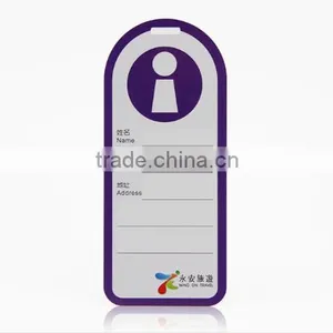 Nonstandard Custom Shape Big Size PVC Luggage Tags thumbnail-2