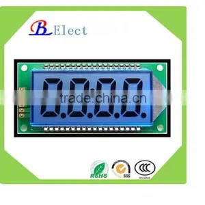Single Line Led Backlight 4 Digital 7segment Lcd Module Led Backlight thumbnail-1